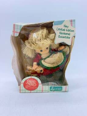 Vintage Precious Moments Ginger Doll PM3981 Limited Edition Christmas Baker 2000